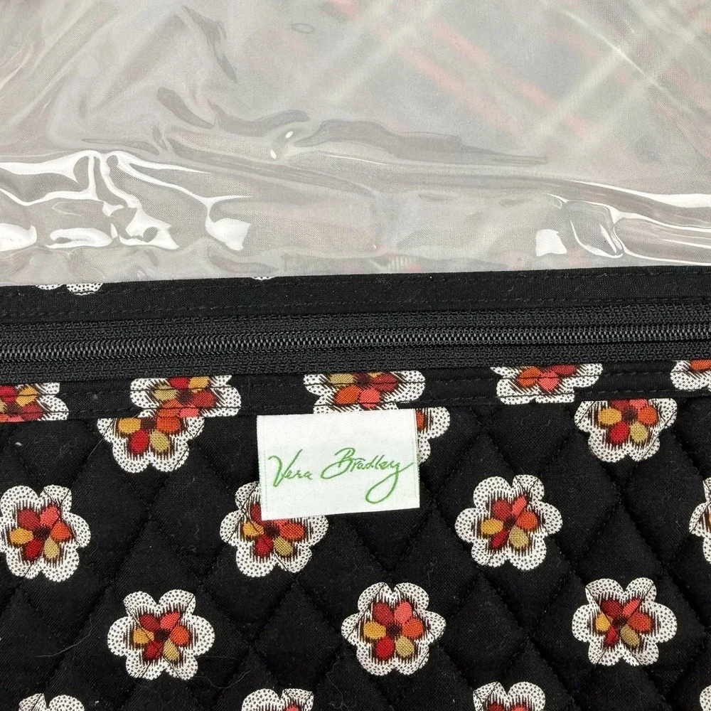 Vera Bradley Piroulette Hanging Organizer Cosmetic Case‎ Quilted Toiletry Bag